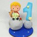 Cake topper  Piccolo Principe per primo compleanno ,ispirato , caketopper bimbo 