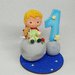 Cake topper  Piccolo Principe per primo compleanno ,ispirato , caketopper bimbo 