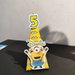 Scatolina Minions triangolo festa compleanno piramide cattivissimo me 