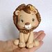 Leone Cake topper -battesimo -statuina torta -cake topper nascita -cake topper compleanno bimbo