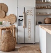 Adesivo per frigo modello "Cuisine Naturelle"