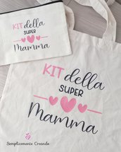 Shopper "KIT DELLA SUPER MAMMA: Capienza, Stile e Praticità sempre con te!"