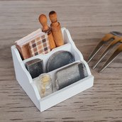 Accessori per dollhouse e casa delle bambole, scala 1:12, accessori per cucina in miniatura