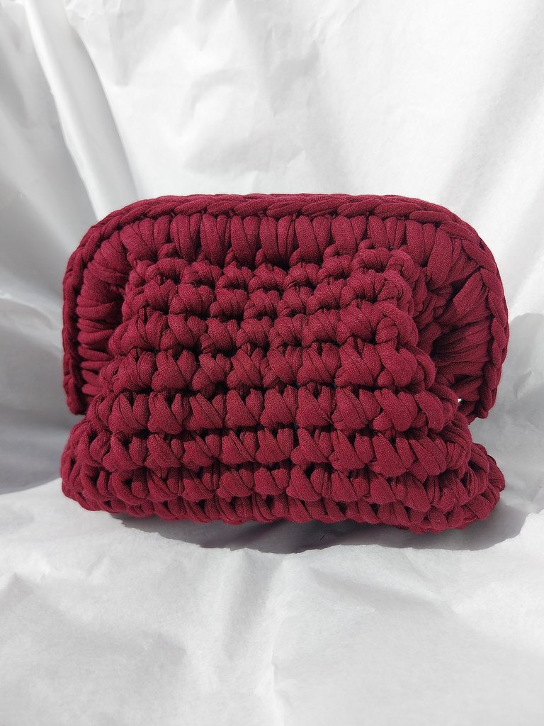 CLUTCH BAG BORDEAUX Donna Borse di La Bottega di Dora su