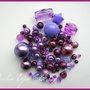 ♥ LOTTO PERLE VIOLA4 ♥