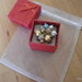 Anello Bolle di Sapone regolabile oro perle di fiume, cristalli, swarovsky