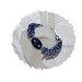 Bracciale Chainmaille "Blue Marine"
