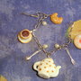 bracciale "breakfast", realizzato in fimo