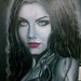 Dipinto Quadro Amy Lee Evanescence Ritratto