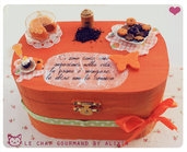 scatola arancione miniature