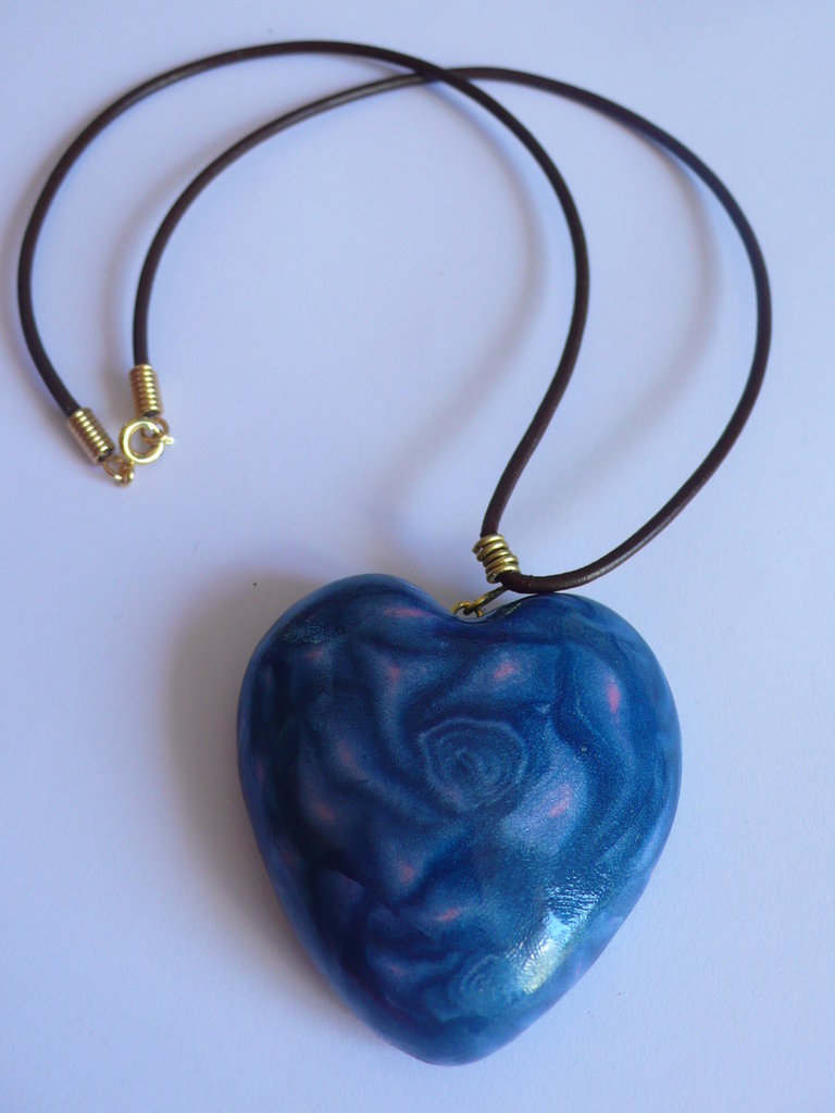 Collana Girocollo Con Ciondolo Cuore E Perla – Oro 14k – Regolabile – Per Donna E Ragazza