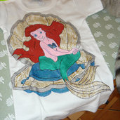 Maglietta in Cotone Ariel