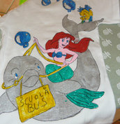Maglietta in cotone Ariel
