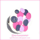 Anello in Fimo con Cerchi