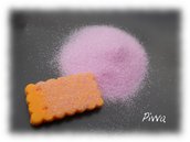 Zucchero finto per miniature - rosa