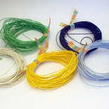 Craftdady Cordoncino Cerato 160 Metri 0,5 Mm: Filo In Similpelle Per Gioielli Macramè, Intrecciato In Poliestere, Bianco Crema - 2
