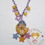 collana con charm creamy kawaii su luna glitterata