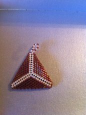 Triangolo 3d bicolore