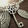 Angelic wing Necklace