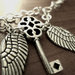 Angelic wing Necklace