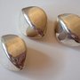 Perle argentone ovali