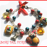 Braccialetto natalizio da donna • Regalo di Natale per ragazze