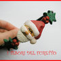 Cerchietto Natale Capelli accessori Babbo Natale idea regalo kawaii