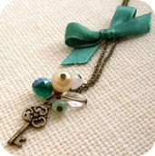 Collana CHIAVE Verde