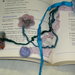 * needle felted enchanted forest bookmark adornment