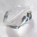 2 pz - Perla in Cristallo Boemo - Crystal - 18 x 12 mm