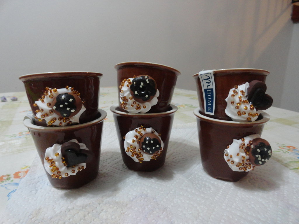 SET 6 BICCHIERINI DA LIQUORE IN VETRO - 23235 - Casa Romantica Shop