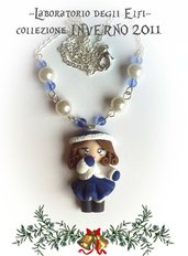 Collana serie: "Chilly dolls" fimo 