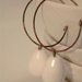 White Drops Earrings - Orecchini con gocce di agata bianca