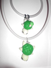 collana + bracciale con tartarughe idea regalo natale 2011