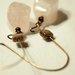 Twisted Earrings - Orecchini con Ovali in quarzo rosa