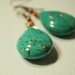 Turquoise Earrings - Orecchini con gocce di turchese