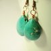 Turquoise Earrings - Orecchini con gocce di turchese