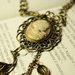 Cameo Necklace - Collana bronzo con cammeo vintage