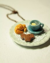 Good Morning Necklace - Collana miniatura prima colazione