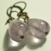 amethyst drops earrings - Orecchini con gocce di Ametista