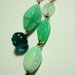 Aqua Earrings - Orecchini con perle in vetro e semicristalli verde acqua