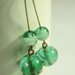 Balls Earrings - Orecchini in rame con perle in vetro murano