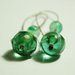 Balls Earrings - Orecchini in rame con perle in vetro murano