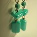 Tiffany Earrings - orecchini in vetro perlato