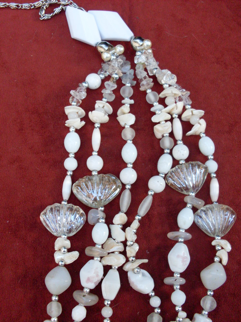 rock crystal mod. "MOONLIGHT" Gioielli Collane di rak creations su MissHobby