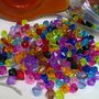 200 Perline Bicono Acriliche Multicolor mm 6