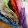 12 collane organza di 12 colori 