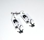 Collection vintage paper earrings