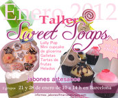 Taller 21 SWEET SOAP: jabones dulces 21 de enero