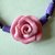 Collana con rosa